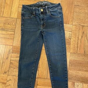 American Eagle dark wash jeggings